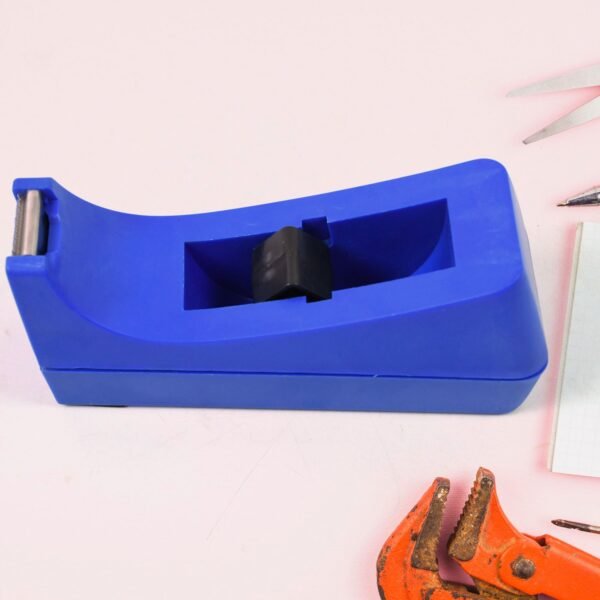 03_293aae8a-60de-4935-ab2d-146f1706fee4.jpg Plastic Tape Dispenser Cutter for Home Office use (1 pc / Big)
