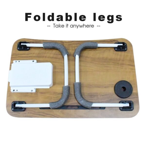 Multi-Purpose Laptop Desk (1 Pc / Mix Plain Design / 58×38 Cm)