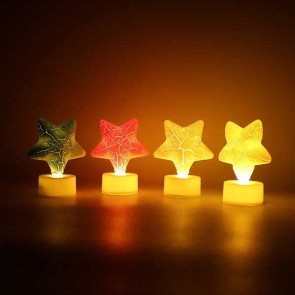 03_2f3a7971-8f4e-4604-9356-c3da98880d65.jpg Star Shape Decorative LED Tealight Candles (4 Pc)