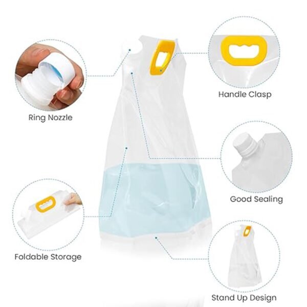 Airtight Refrigerator Storage Bags Food Storage Bag (25x21 Cm / 1 Pc)