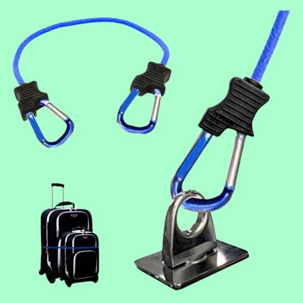 03_2fcba982-e0ce-4610-9b38-2036bb4f48b1.jpg Carabiner Bungee Cord with Hook for Luggage & Bags (1 Pc / Mix Color)