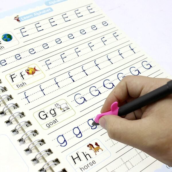 4 Pc Magic Copybook  used by kids, children’s and even adults also to write