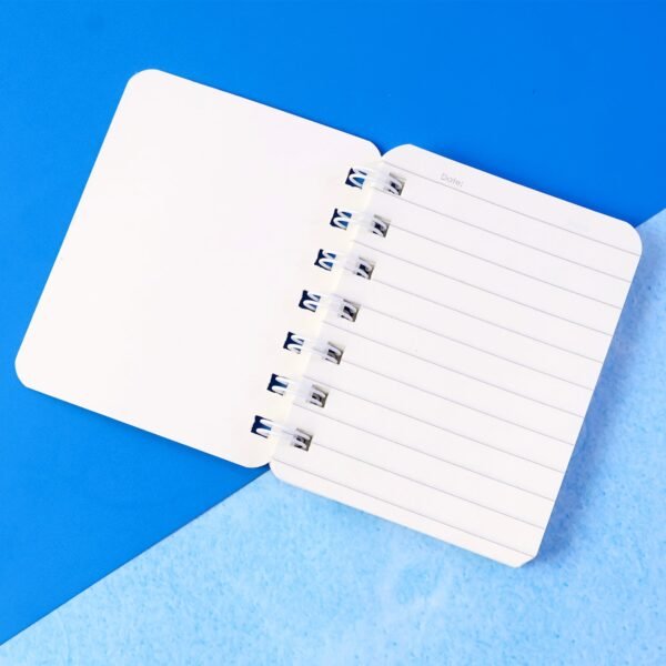 Mini Spiral Bound Pocket Notebook (1 PC)
