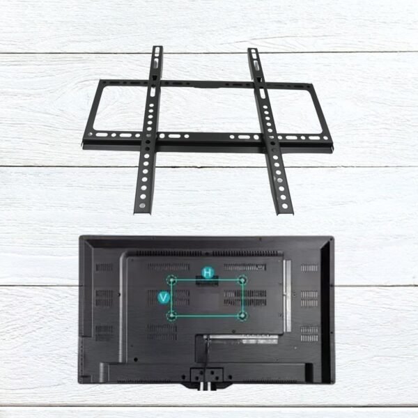Heavy-Duty TV Wall Bracket for 26–63 Inch LED/LCD TVs (46×20 cm)