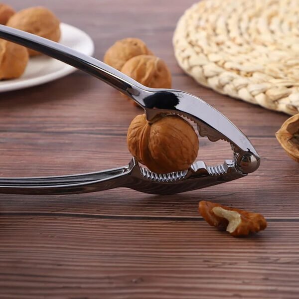 Luxury Stainless Walnut Cracker – Portable Nut Cutter & Pliers