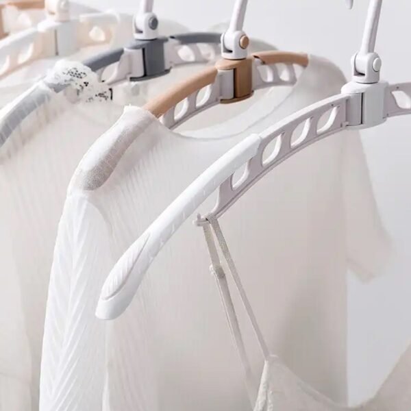 03_37b3a036-0413-4c70-a679-19b3ff3943fc.jpg Portable Folding Clothes Hanger (1 Pc): 360° Rotation, Travel, Adjustable