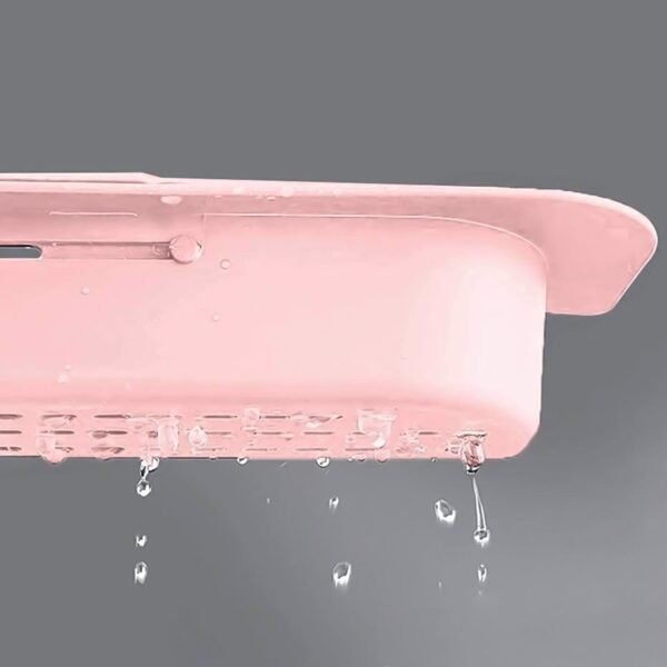 Over-Sink Expandable Sink Caddy with Dual Towel Bar & Drip Tray