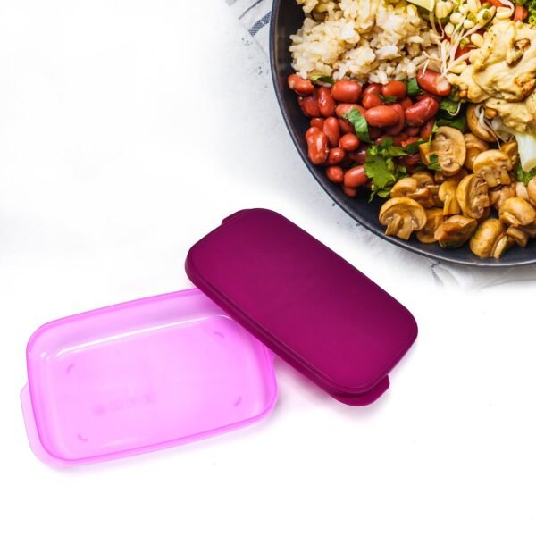 Unbreakable Leak-Proof BPA-Free Lunch Box with 2 Containers & Spoon