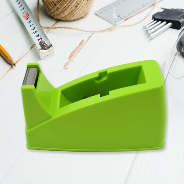 Heavy Duty Plastic Tape Dispenser Cutter for Home, Office & School Use