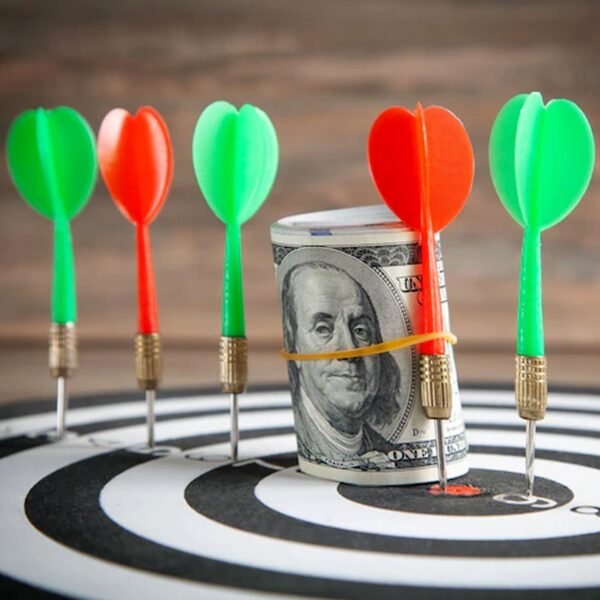 Small 3 Pcs Dart Set for Dart Board – Indoor & Outdoor Game for Kids (3 Darts)