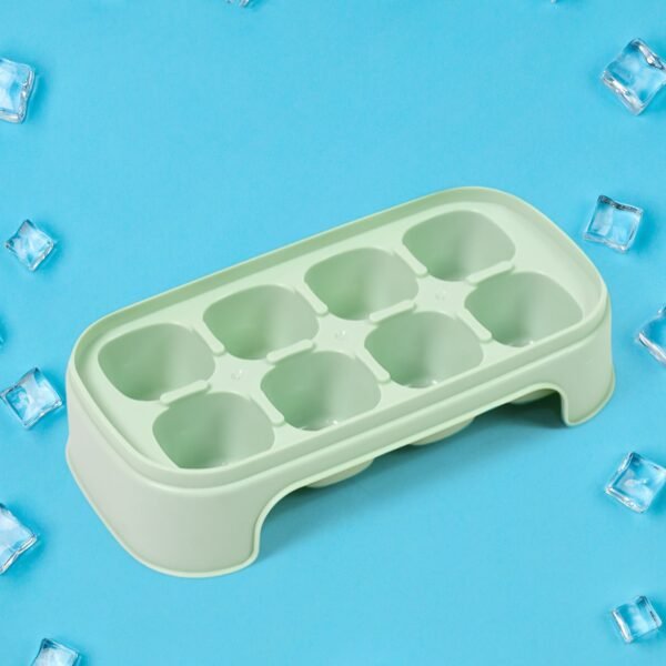 03_3918311a-df14-4a2e-bfe5-f7edafefd30c.jpg Ice Mold, 8 Grid Food Grade Portable Plastic Ice Tray (1 Pc / 15×8 Cm)