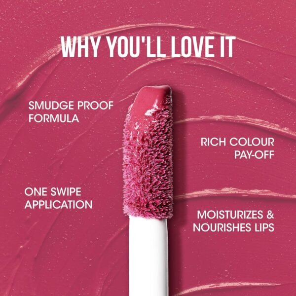 OG Beauty Berry Blossom Moisture Lock Liquid Lipstick (4.5 ML / 1 Pc)