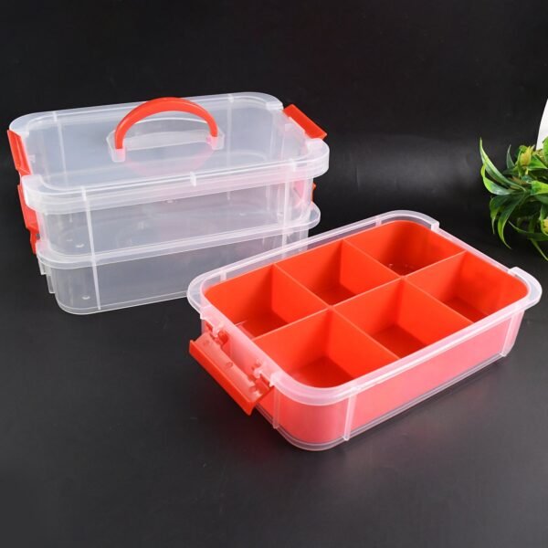 03_3e32ddc4-66dd-467b-85db-d690716db849.jpg 3-Layer Multi-Purpose Transparent Plastic Storage Carry Box with Handle