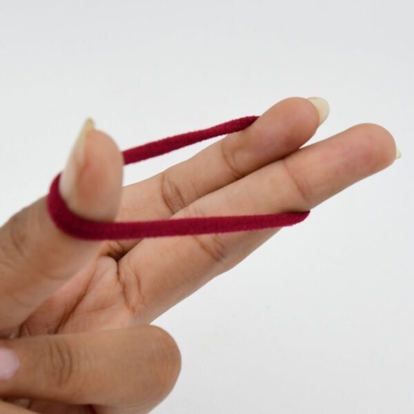 Small Ponytail Rubber Bands for Hair (Pack of 50 / Multicolour)