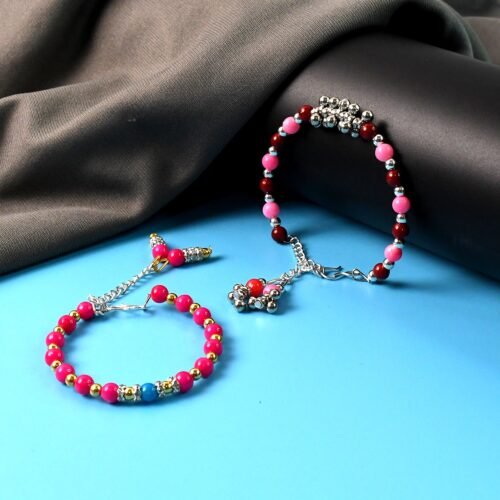 03_4116f1a9-e025-415b-a3ed-737263371626.jpg Traditional and Trendy Beaded Bracelet with Adjustable Chain (1 Pc)