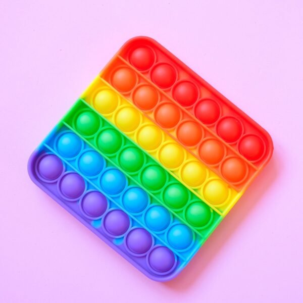 Square it Toy Special Needs Silicone Stress Relief Toy For Kids & Adult All Use Toy