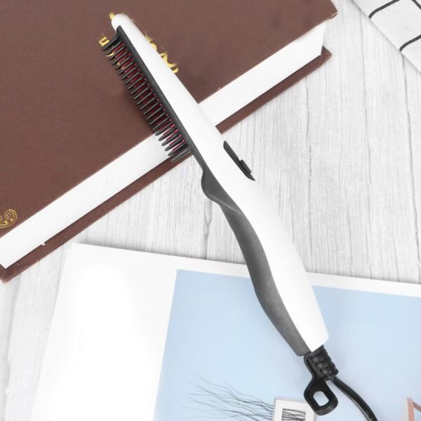 03_42645e1c-ddb5-4f8c-bb02-5600b94e385c.jpg Electric Hair Straightening Comb Portable Straight Beard Comb (1 Pc)