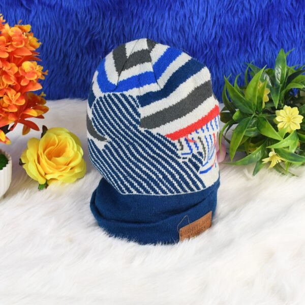 03_47841f17-40c2-48da-9588-b6b768069c80.jpg Cap for Winter Woolen Knitted Black Inside Fur Caps (1 Pc / Mix Design & Color)