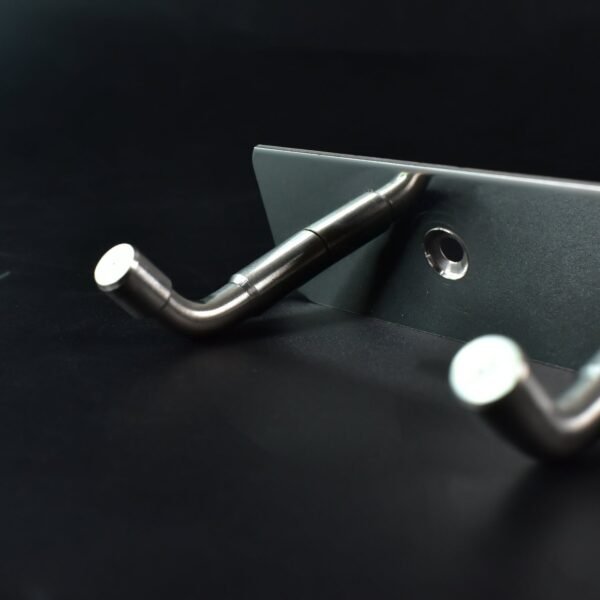 Stainless Steel Wall Mounted Coat 4 Hook Rack (20x3 / 1 Pc)