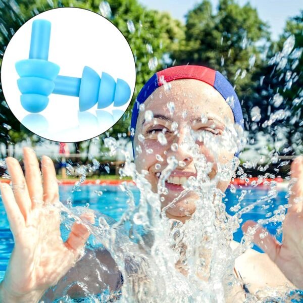 Safety Ultra Soft Foam Ear Plugs Reusable for Sleeping Travel  2 Pc