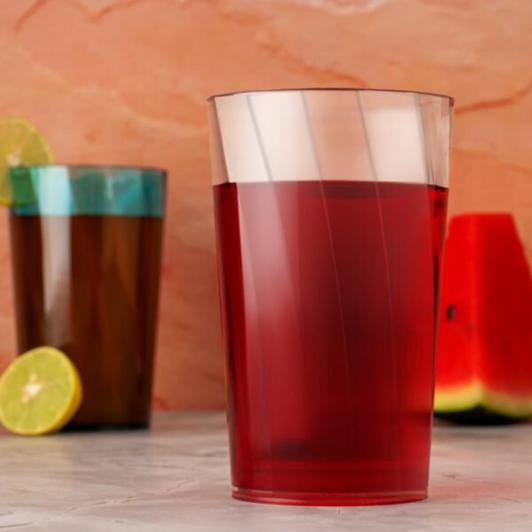 Premium 300ml Transparent Glass Set for Water, Juice & Cocktails (Set of 6)