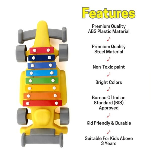 03_4e7ddd8f-462a-471c-8a7f-7da6b7003ece.jpg Musical Car Piano Xylophone Toy, Plastic Car Xylophone (1 Set)