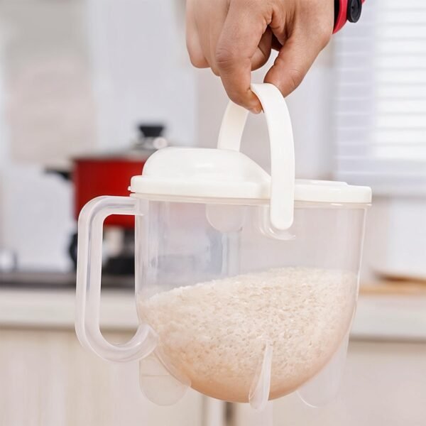 Airtight Rice & Grain Storage Container (1 Pc)