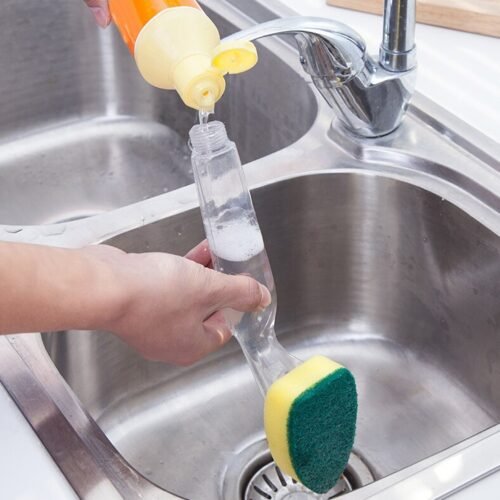 03_53f0eafb-69cd-4fc8-b21e-19a479083b2c.jpg Liquid Dispensing Scrub for Washing and Cleaning Utensils and Kitchen