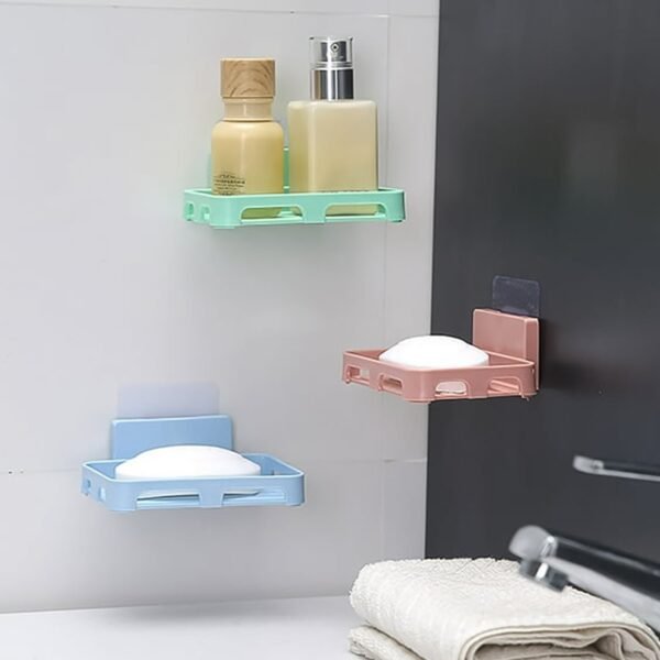 03_5749d339-7e40-4059-b0e4-168f810be526.jpg Bathroom & Kitchen Soap Holder: Self-Adhesive ,Sabudani (Plastic Box)