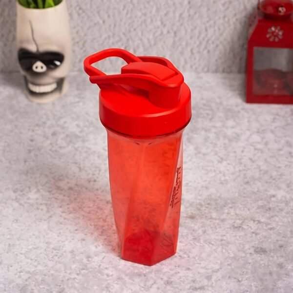 03_58a6d17f-21dd-436b-9c82-ea6c018922e8.jpg Supermom Manual Stirring Fitness Shaker Bottle with Hand Crank Approx 800 ML (1 Pc)
