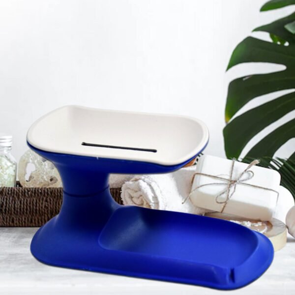 Plastic Double Layer Soap Dish Holder