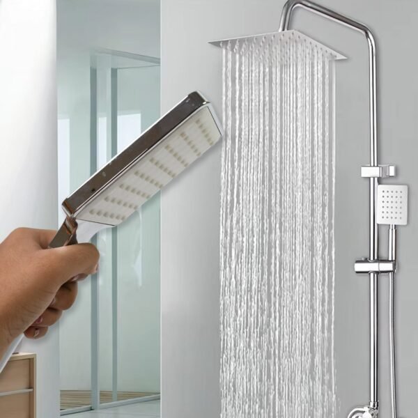 03_5b6b0df3-bd02-462d-8ea1-f5f84c8014c1.jpg Plastic High Pressure Handheld Shower Head (1 Pc / Mix Design & Size)