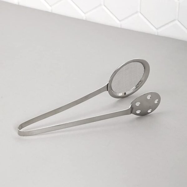 Apex Stainless Steel Skimmer Serving Tong