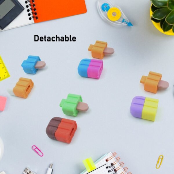 03_5d376033-9ea8-4256-911e-596defbf1aea.jpg Ice cream Shape Eraser for Girls & Boys 3D Eraser for School B'Day Return Gift Ice Cream Theme Shape Erasers Pencils Set for Kids Educational Stationary kit, School Supplies (1 Set 4 Pc)