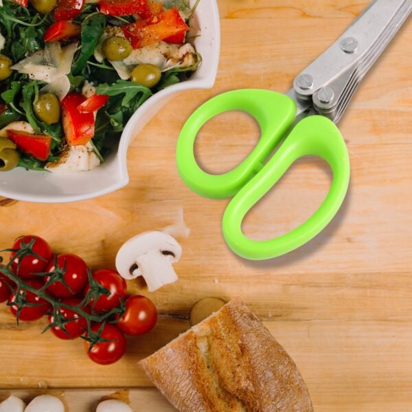 03_5e3e4bf7-5c97-44a7-9a25-3796a48644e2.jpg Premium 5 Blade Multipurpose Herb Scissors (1 Pc)