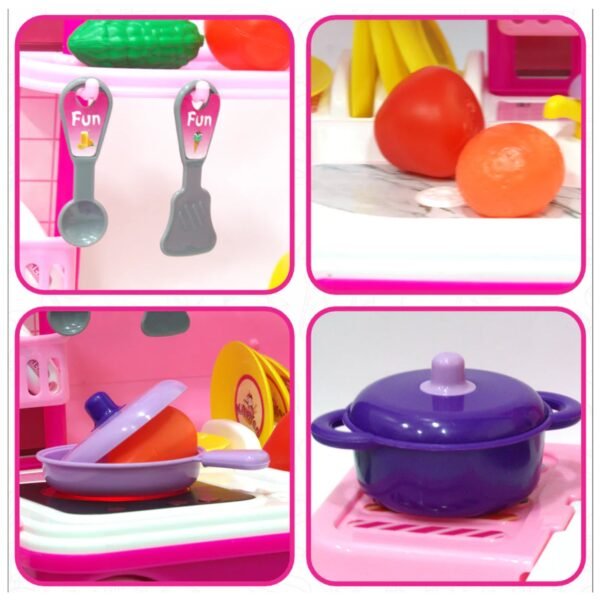 03_60479289-6058-4bec-919c-ddd3790d71f0.jpg Kitchen Set Kids with Suitcase Role Play Cooking Toy for Girls & Boys (3+)