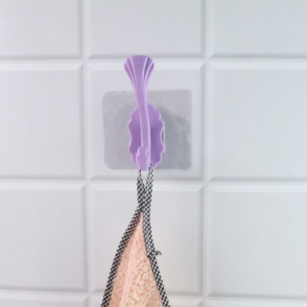 Self-Adhesive Heavy Duty Decorative Wall Hook (1 Pc)