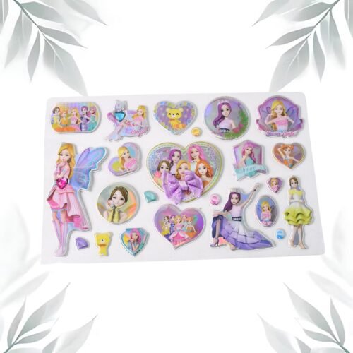 03_6206e9c9-c203-4774-b0ff-4cb07ddb1561.jpg Multipurpose Adhesive 3D Stickers (1 Sheet / Mix Design)