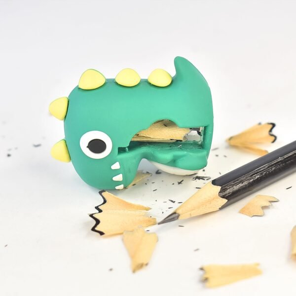 Dinosaur 2 in 1 Cute Eraser with Pencil Sharpener (1 Pc)