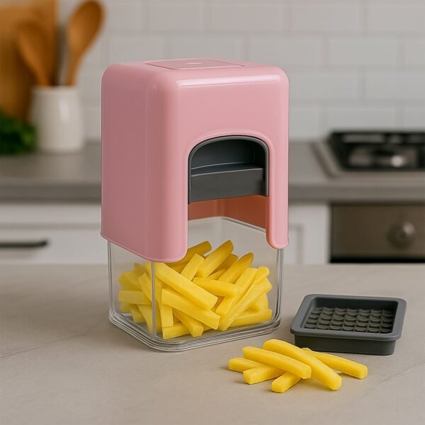 Apex Heavy Duty Potato Chipser & Vegetable Chopper with Dual Blade Set