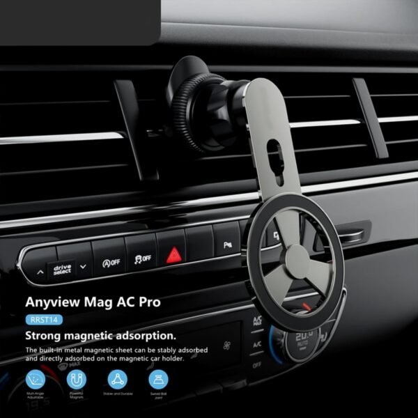 03_629f278b-8563-4f8f-8b37-29ddbb55d69f.jpg 360° Rotatable & Foldable Air Vent Magnetic Phone Holder (1 Pc)