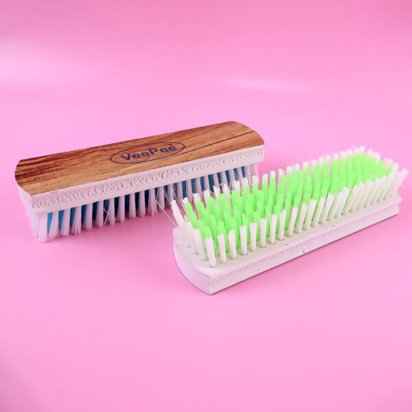 VeePee 6-Piece Cloth Washing and Cleaning Scrub Brush Set