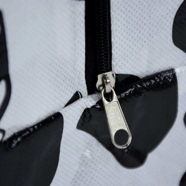 Waterproof Foldable Travel Wash Bag with Zipper Cosmetic Storage & Multi-Use