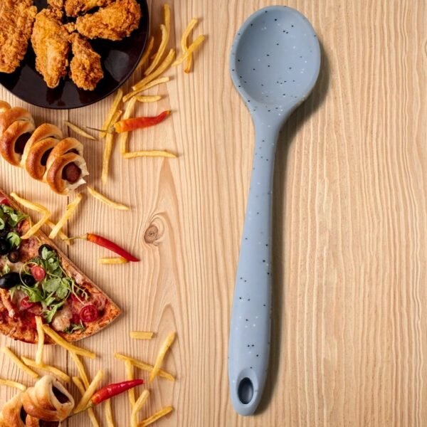 Silicone Multipurpose Basting Spoon Heat-Resistant Non-Stick Cooking Set (6 Pcs)