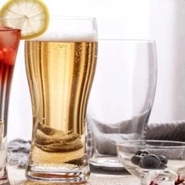 Apex Vista Unbreakable Pitcher Glass Set – 350 ML (Approx) | 2-Piece