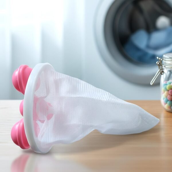 Reusable Washing Machine Lint Catcher Mesh Bag (1 Pc)