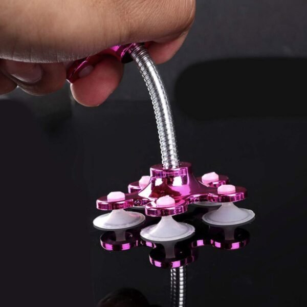 Phone Holder 360° Rotatable Multi-Function Double-Sided Suction MOQ 6 Pc