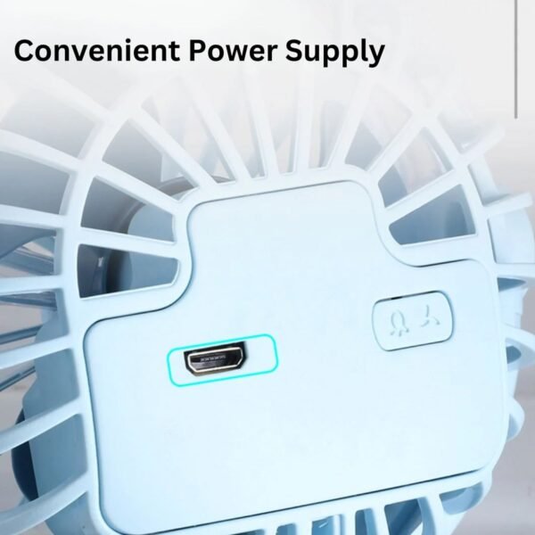 03_689250a9-f164-4d42-808e-f494515e25ec.jpg Portable Clip-on Fan, Battery Operated, With Light & Spray, Small Yet Powerful USB Table Fan, 3-Speed Quiet Rechargeable Mini Desk Fan, 360° Rotation, Personal Cooling Fan for Home, Office, Camping