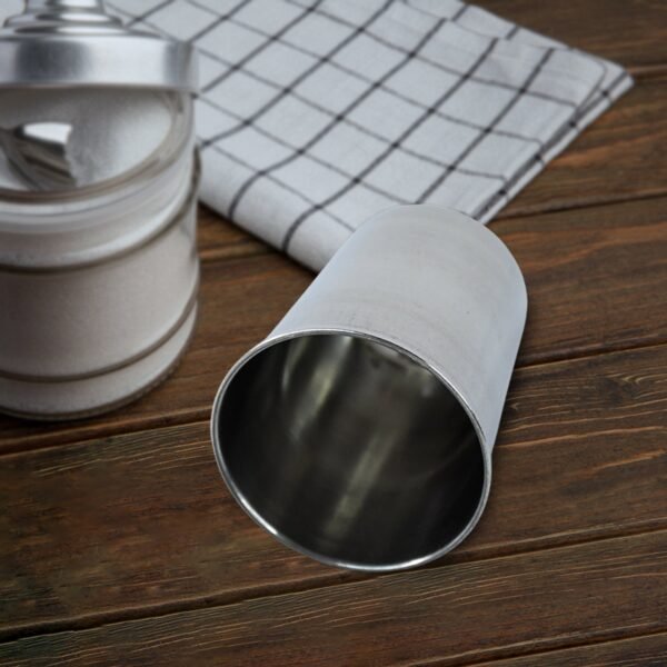 Small Stainless Steel Drinking Glass (1 Pc)