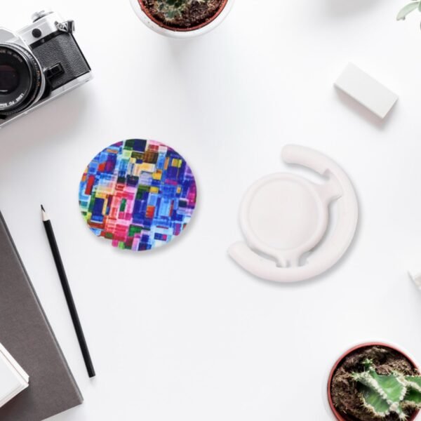 Fashion design mobile phone holder smart phone bracket, Phone Stand & car mount flowers pasley